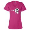 Women’s Relaxed Jersey V-Neck Tee Thumbnail