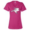 Women’s Relaxed Jersey V-Neck Tee Thumbnail