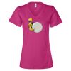 Women’s Relaxed Jersey V-Neck Tee Thumbnail