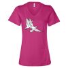 Women’s Relaxed Jersey V-Neck Tee Thumbnail