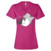 Women’s Relaxed Jersey V-Neck Tee Thumbnail