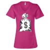 Women’s Relaxed Jersey V-Neck Tee Thumbnail