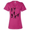 Women’s Relaxed Jersey V-Neck Tee Thumbnail