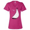Women’s Relaxed Jersey V-Neck Tee Thumbnail