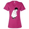 Women’s Relaxed Jersey V-Neck Tee Thumbnail