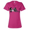 Women’s Relaxed Jersey V-Neck Tee Thumbnail