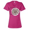Women’s Relaxed Jersey V-Neck Tee Thumbnail