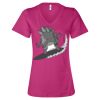 Women’s Relaxed Jersey V-Neck Tee Thumbnail