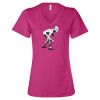 Women’s Relaxed Jersey V-Neck Tee Thumbnail