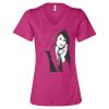 Women’s Relaxed Jersey V-Neck Tee Thumbnail