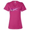Women’s Relaxed Jersey V-Neck Tee Thumbnail