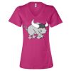 Women’s Relaxed Jersey V-Neck Tee Thumbnail