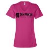 Women’s Relaxed Jersey V-Neck Tee Thumbnail