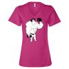 Women’s Relaxed Jersey V-Neck Tee Thumbnail