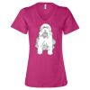 Women’s Relaxed Jersey V-Neck Tee Thumbnail
