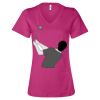 Women’s Relaxed Jersey V-Neck Tee Thumbnail