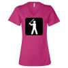 Women’s Relaxed Jersey V-Neck Tee Thumbnail