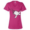 Women’s Relaxed Jersey V-Neck Tee Thumbnail