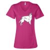 Women’s Relaxed Jersey V-Neck Tee Thumbnail