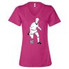 Women’s Relaxed Jersey V-Neck Tee Thumbnail