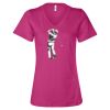 Women’s Relaxed Jersey V-Neck Tee Thumbnail