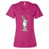 Women’s Relaxed Jersey V-Neck Tee Thumbnail
