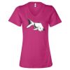 Women’s Relaxed Jersey V-Neck Tee Thumbnail