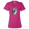 Women’s Relaxed Jersey V-Neck Tee Thumbnail