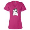 Women’s Relaxed Jersey V-Neck Tee Thumbnail