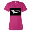 Women’s Relaxed Jersey V-Neck Tee Thumbnail