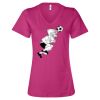 Women’s Relaxed Jersey V-Neck Tee Thumbnail