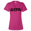 Women’s Relaxed Jersey V-Neck Tee Thumbnail