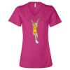 Women’s Relaxed Jersey V-Neck Tee Thumbnail