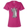 Women’s Relaxed Jersey V-Neck Tee Thumbnail