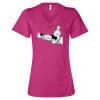 Women’s Relaxed Jersey V-Neck Tee Thumbnail