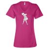 Women’s Relaxed Jersey V-Neck Tee Thumbnail