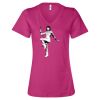 Women’s Relaxed Jersey V-Neck Tee Thumbnail