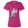 Women’s Relaxed Jersey V-Neck Tee Thumbnail