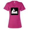Women’s Relaxed Jersey V-Neck Tee Thumbnail