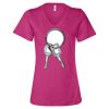 Women’s Relaxed Jersey V-Neck Tee Thumbnail
