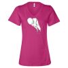 Women’s Relaxed Jersey V-Neck Tee Thumbnail