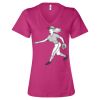 Women’s Relaxed Jersey V-Neck Tee Thumbnail