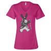 Women’s Relaxed Jersey V-Neck Tee Thumbnail