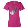 Women’s Relaxed Jersey V-Neck Tee Thumbnail