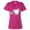 Women’s Relaxed Jersey V-Neck Tee Thumbnail