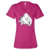Women’s Relaxed Jersey V-Neck Tee Thumbnail
