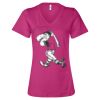 Women’s Relaxed Jersey V-Neck Tee Thumbnail
