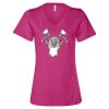 Women’s Relaxed Jersey V-Neck Tee Thumbnail