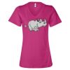 Women’s Relaxed Jersey V-Neck Tee Thumbnail