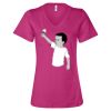 Women’s Relaxed Jersey V-Neck Tee Thumbnail